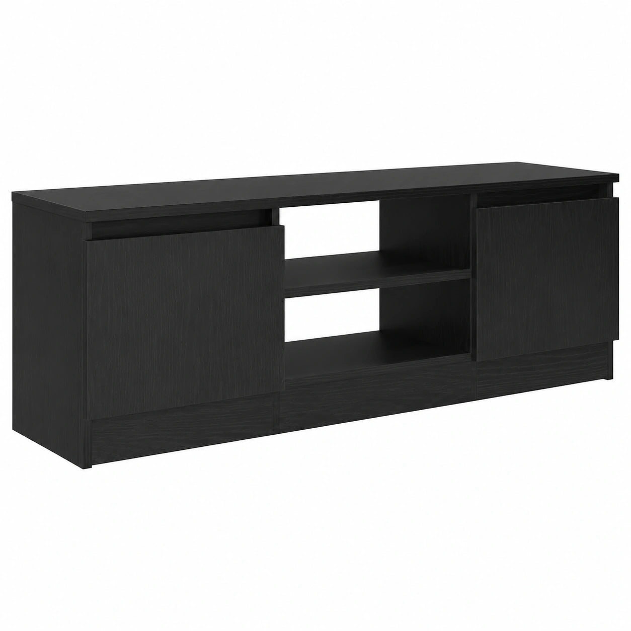 meuble-tv-en-chene-noir-avec-rangements-102x30x36-cm-bmras11401ou